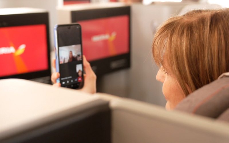 Iberia lance un avion doté du Wi-Fi Starlink haut débit gratuit