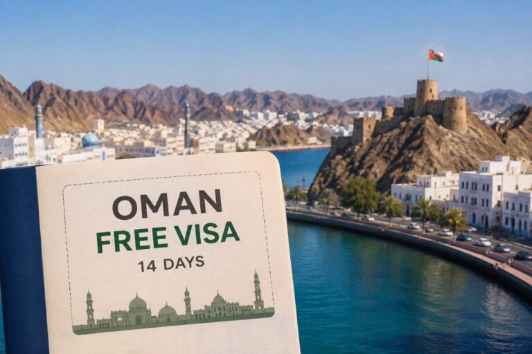 Oman introduit un visa touristique gratuit de 14 jours avec une nouvelle option permettant de passer à un séjour plus long