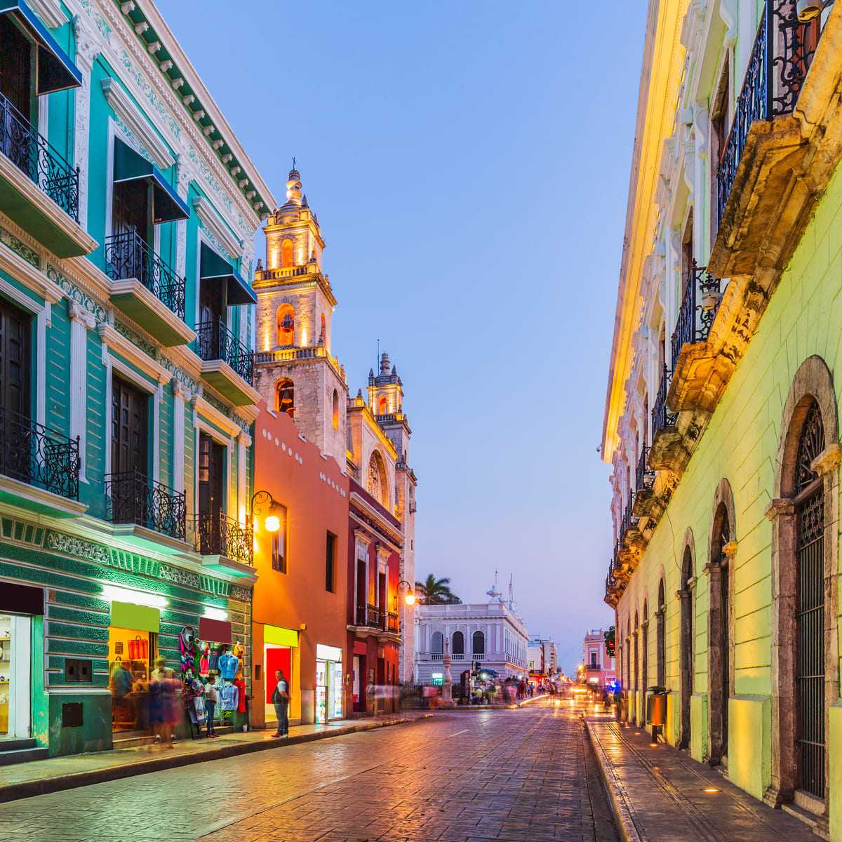 Vieille ville coloniale de Mérida, Mexique