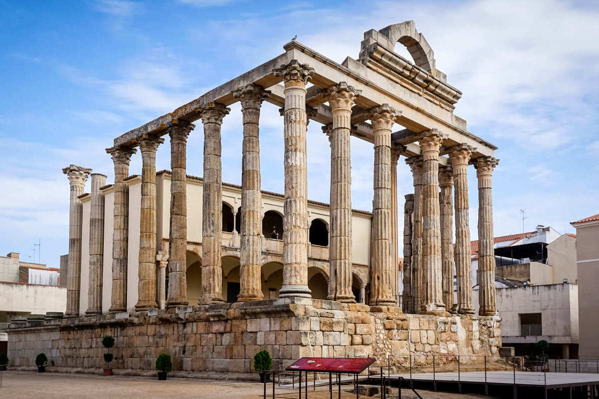 Temple de Diane, Mérida, Espagne