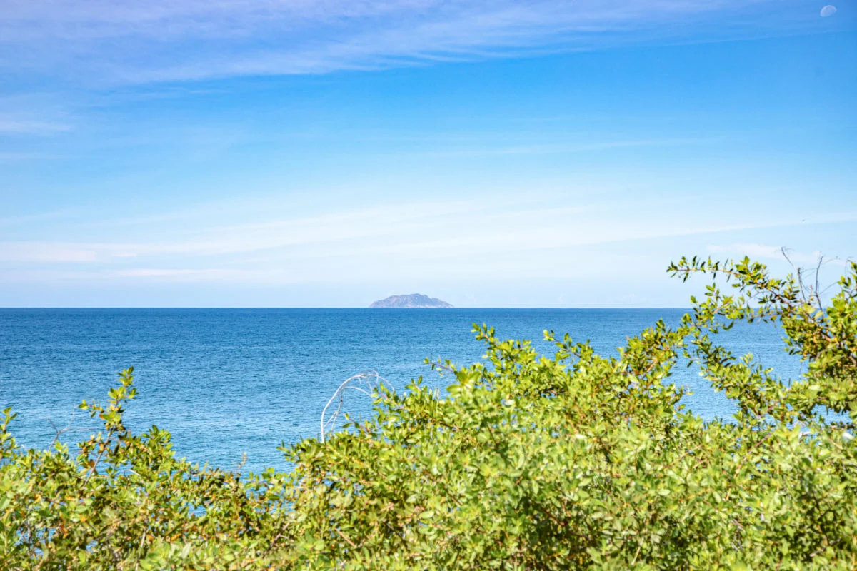 Plage de Rincon, Porto Rico. Playa de Rincon à Porto Rico.