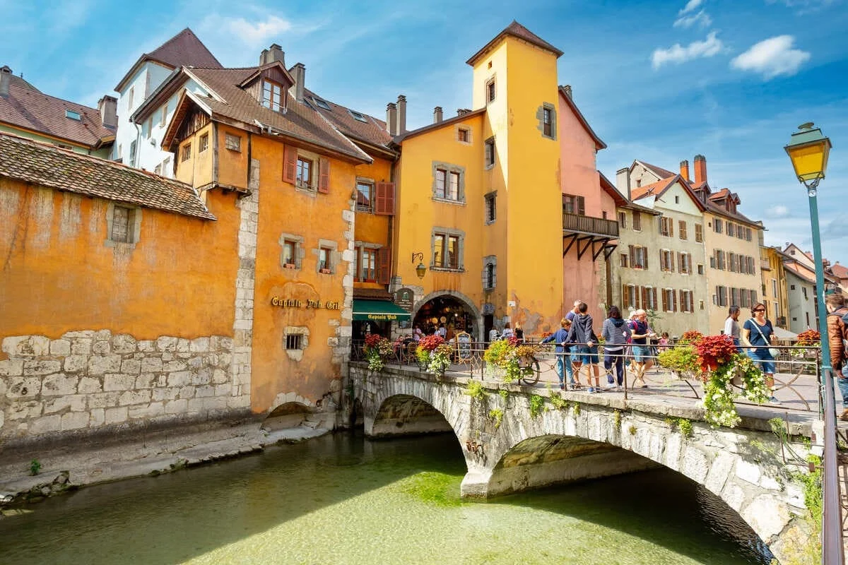 Pont Médiéval à Annecy, France