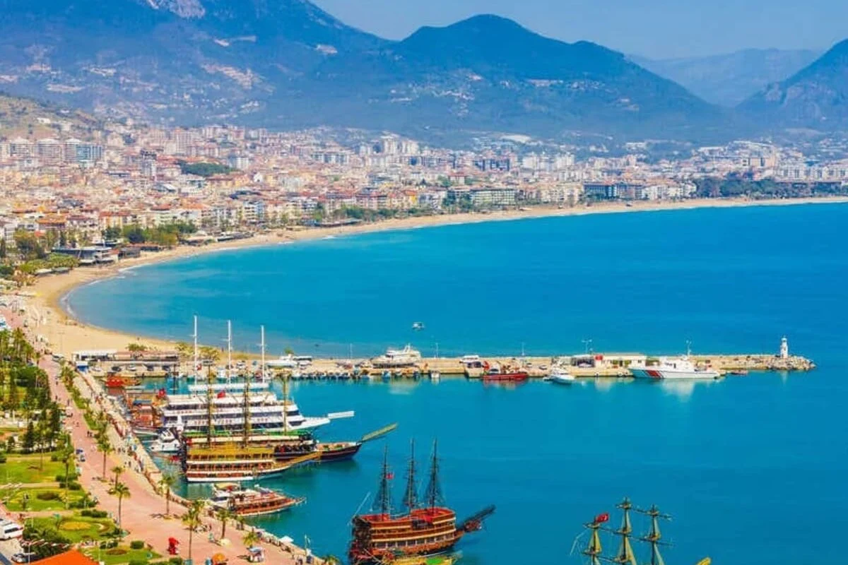 Vue panoramique d'Antalya, Turquie