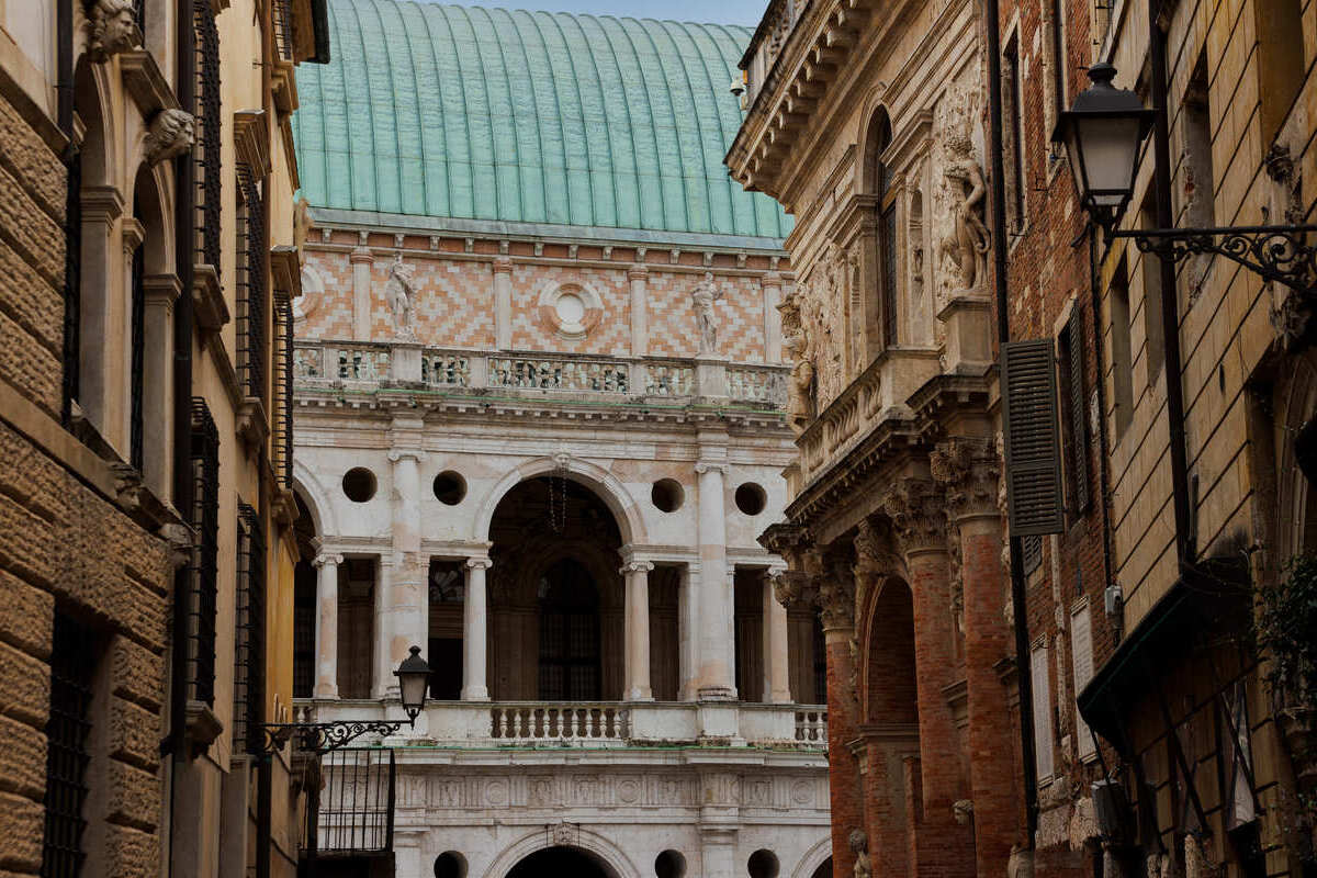 Beaux bâtiments Renaissance à Vicence, Italie