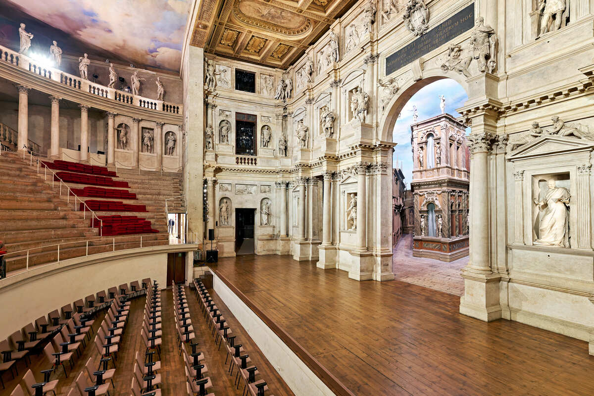 Théâtre Palladio, Vicence, Italie