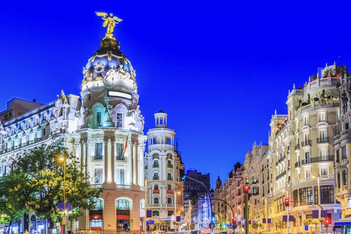 Paysage urbain d'Espagne