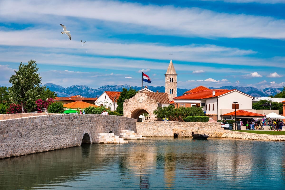 Ville de Nin, Croatie