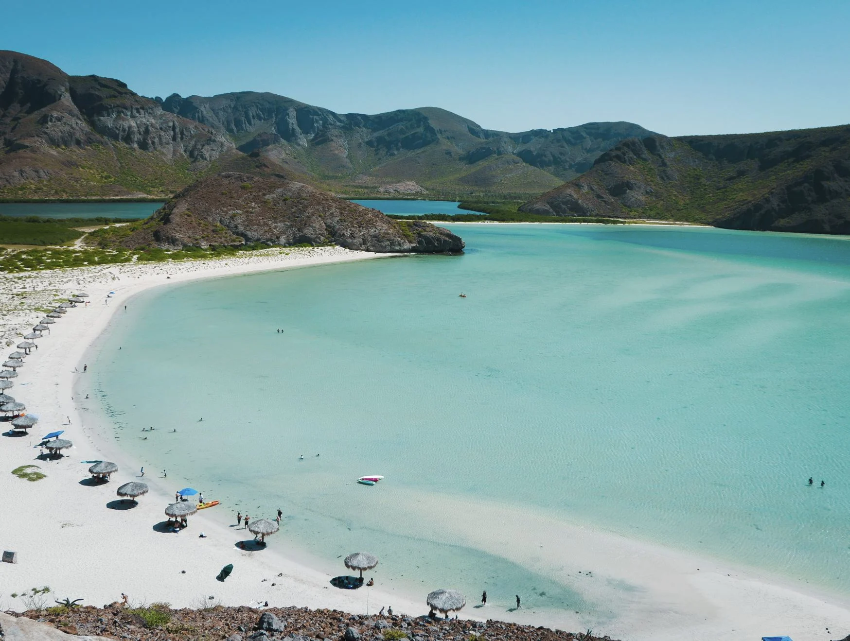 La Paz, plage de Balandra, Mexique