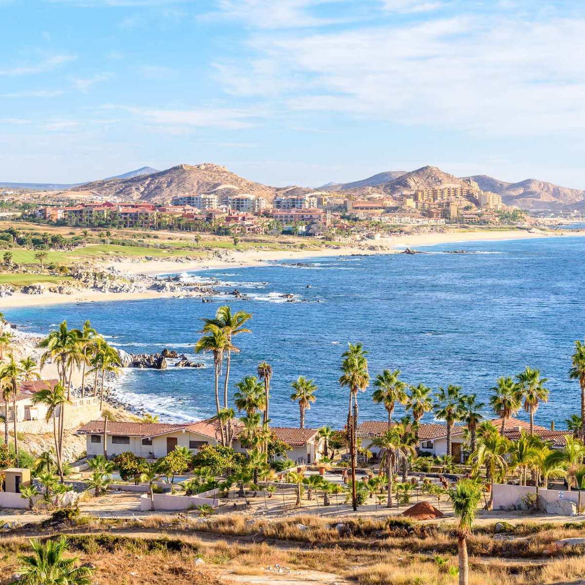Vue panoramique de San Jose Del Cabo, Los Cabos, Mexique