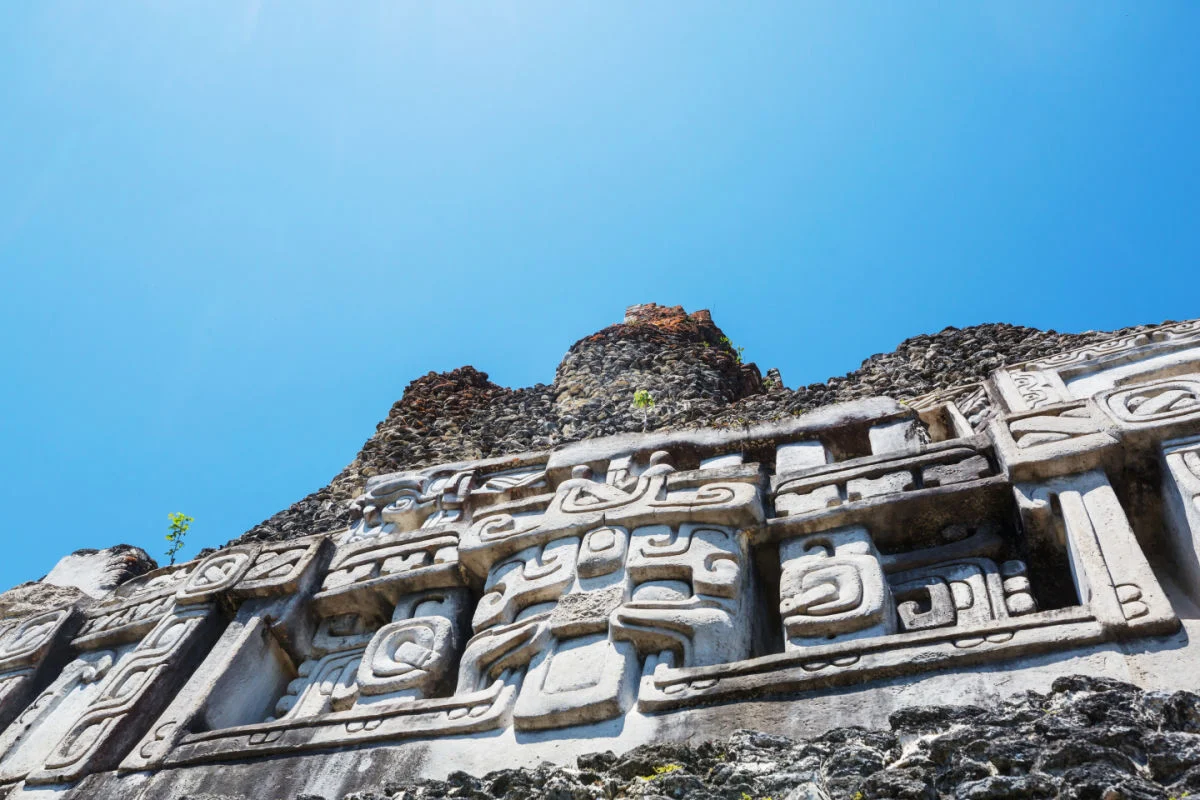 Ruines mayas de Xunantunich au Belize