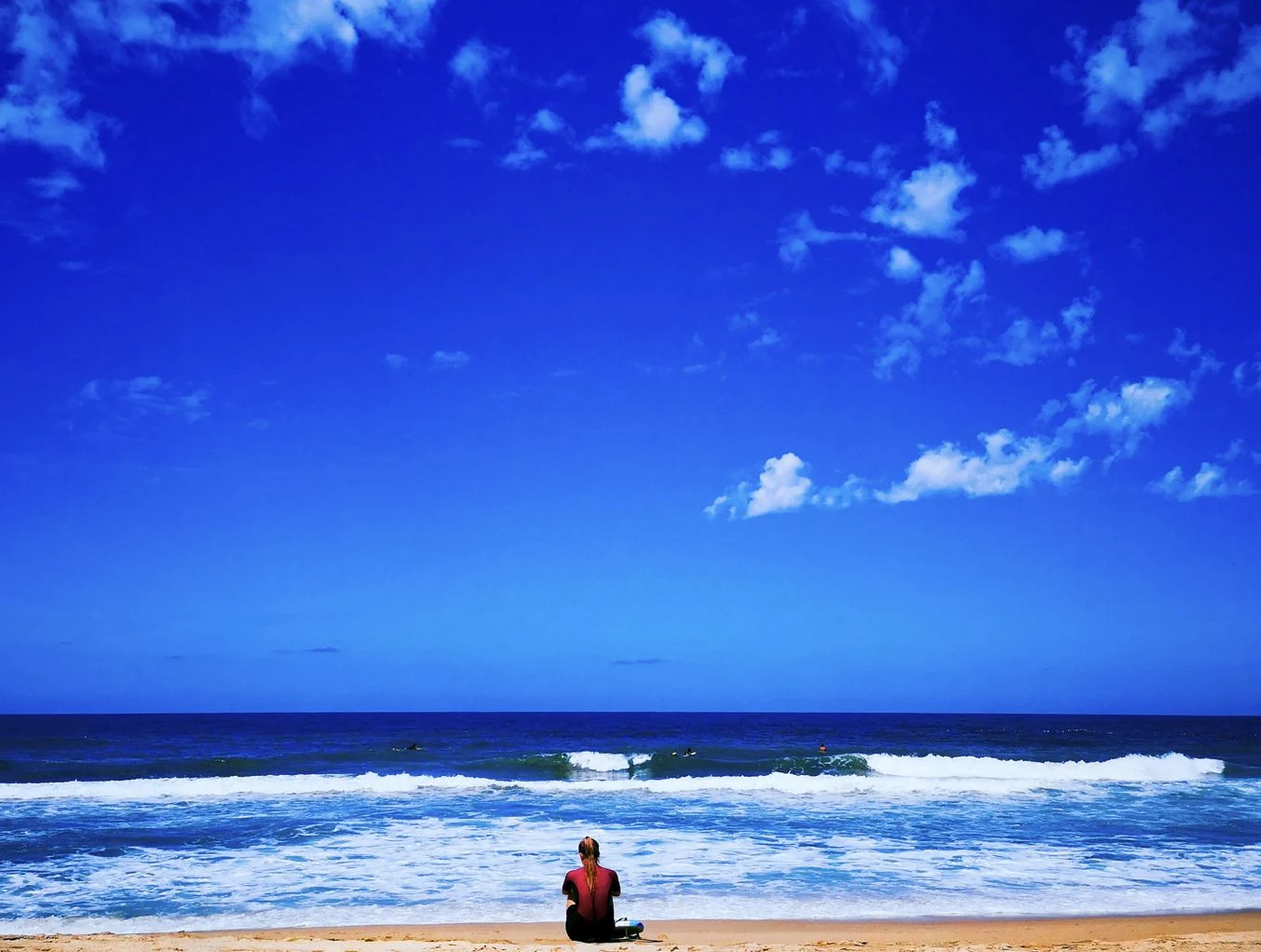 Surfeur à San Pancho