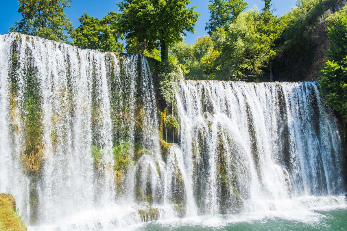 Cascade à Pliva, Bosnie-Herzégovine