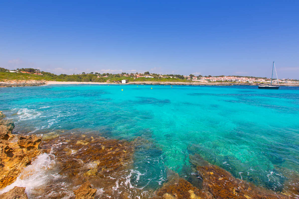 Cala Binibequer, Minorque. Photo de Vinicius Costa