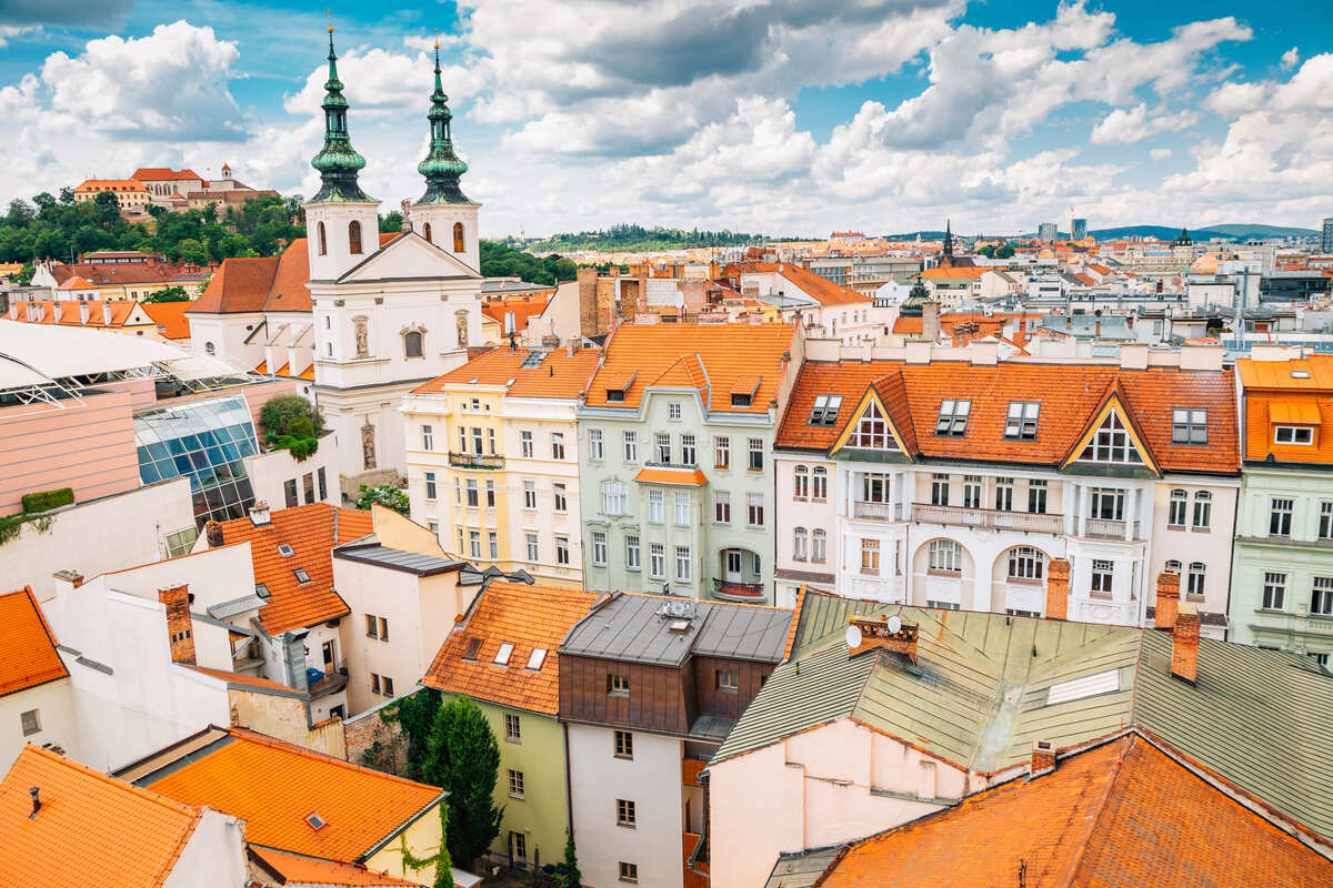 Vue Panoramique De Brno, Tchéquie