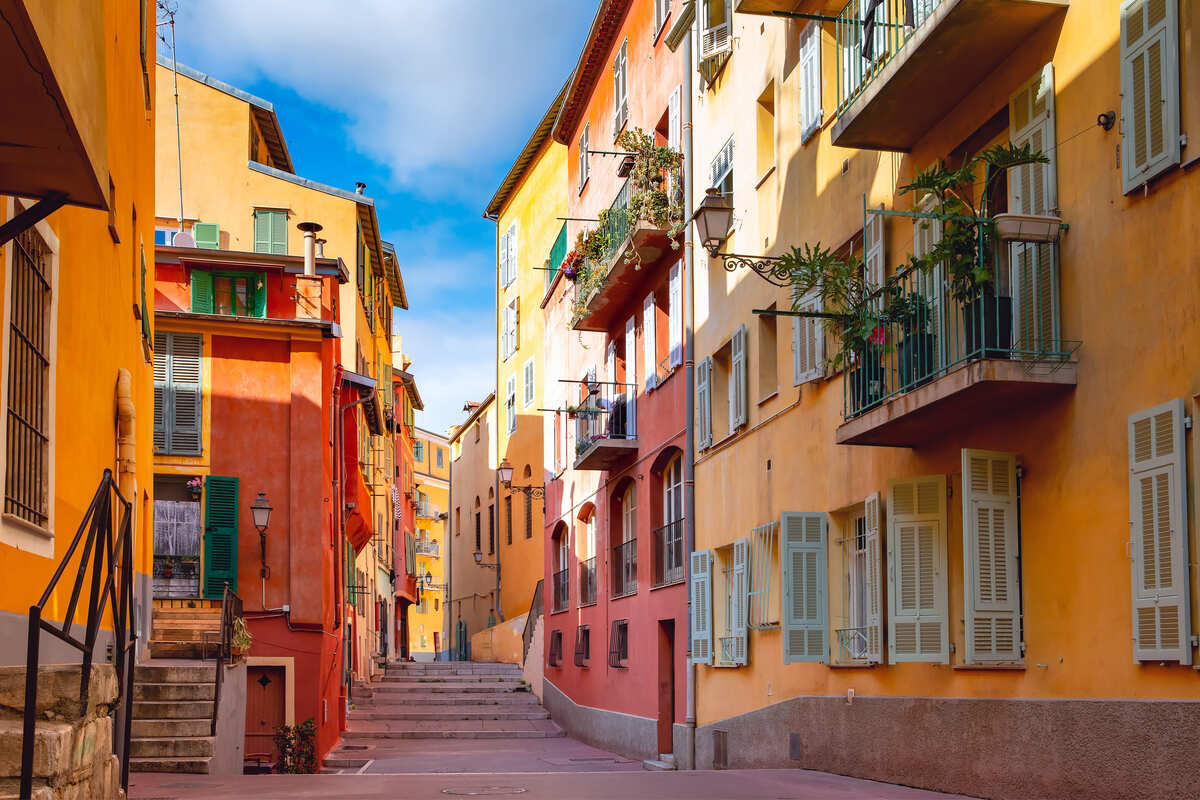 Vieux-Nice, vieille ville historique de Nice, France