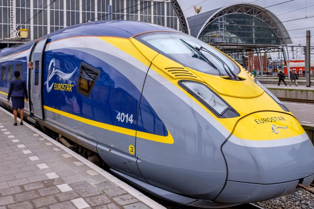 train international Eurostar à grande vitesse