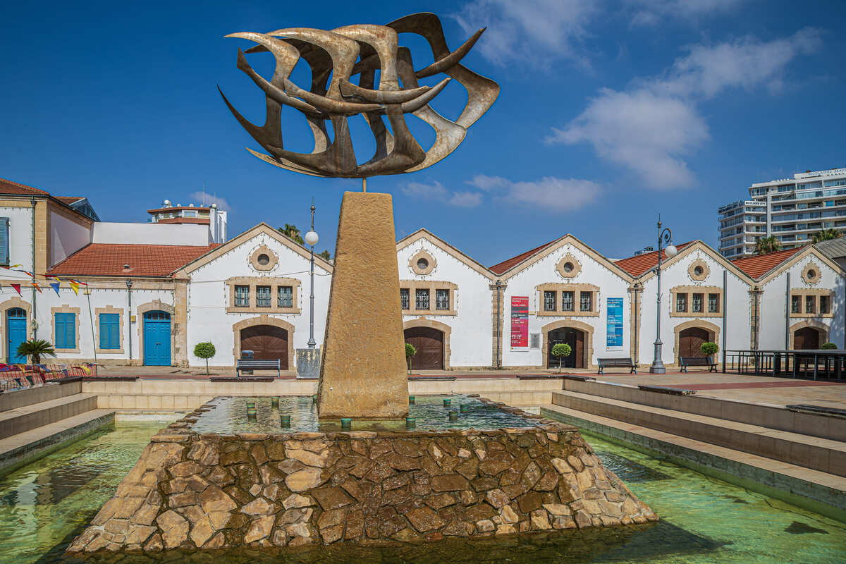 Architecture chypriote traditionnelle à Larnaca, Chypre