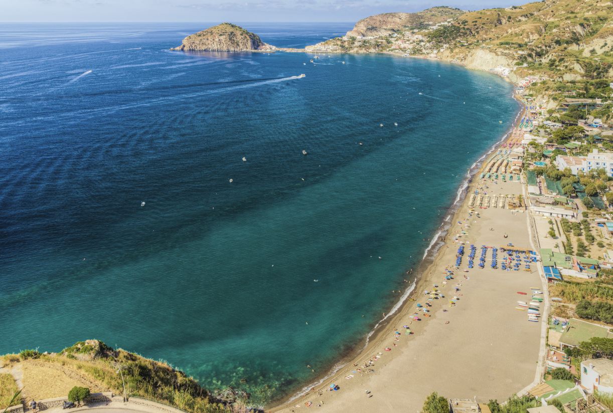 Ischia, Italie (Spiaggia dei Maronti)
