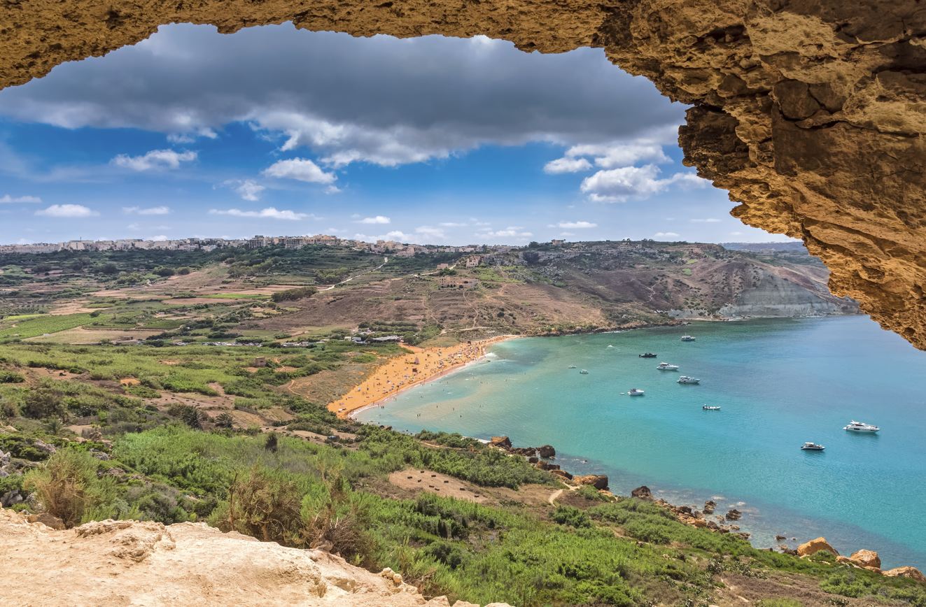 Baie de Ramla, Gozo (Malte)
