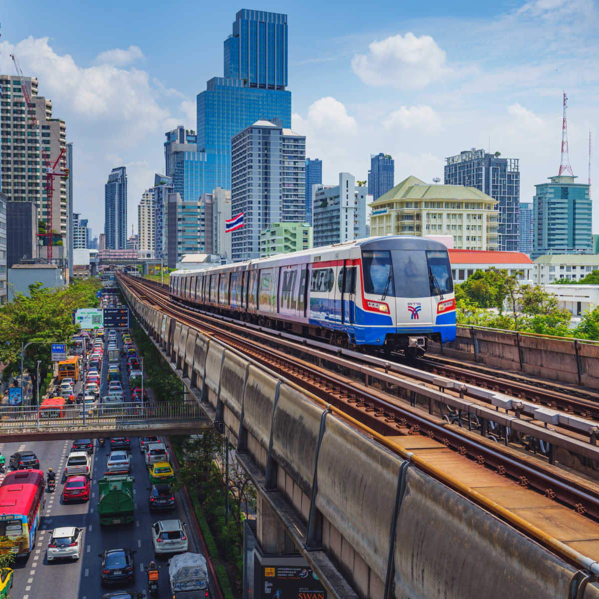 Train à Bangkok