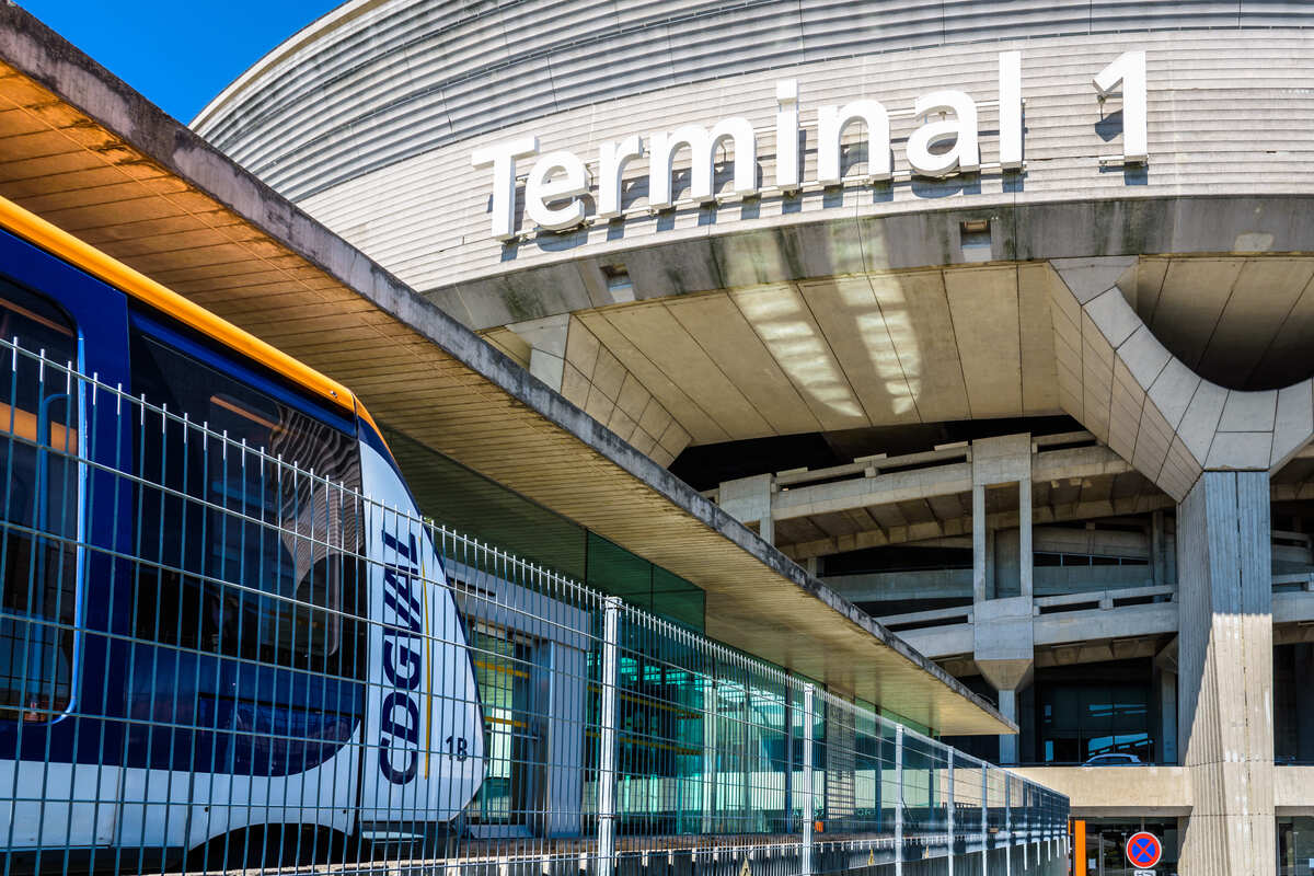 CDGVAL à l'aéroport Paris Charles de Gaulle, France