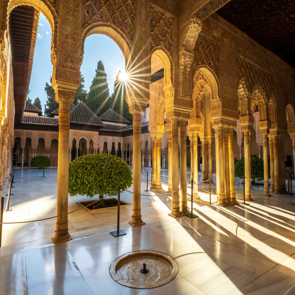 Palais de l'Alhambra à Grenade, Espagne