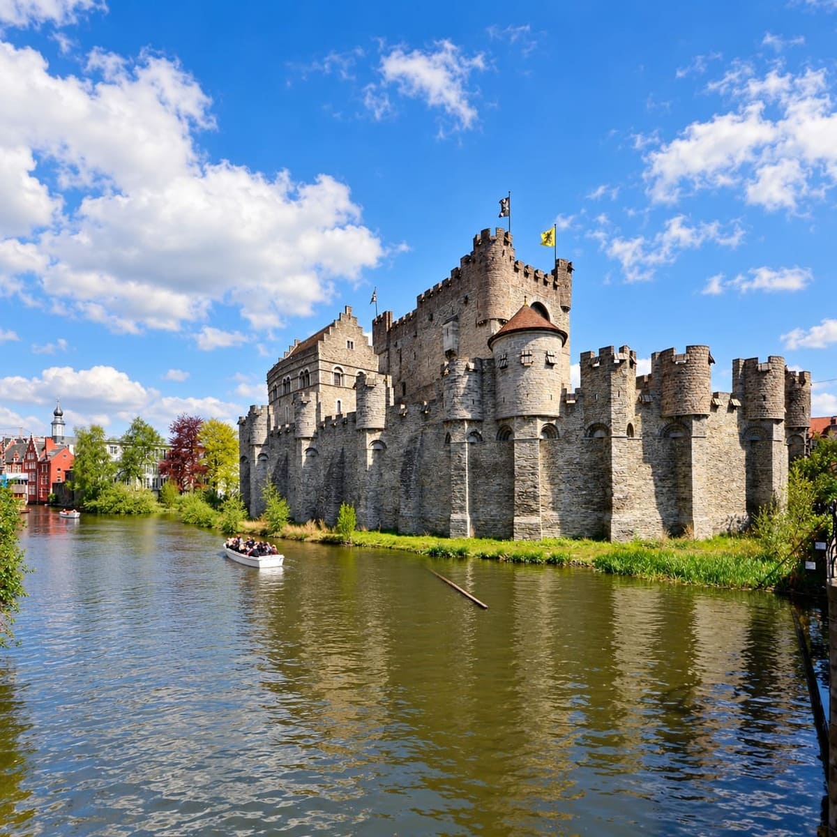 Château des Comtes à Gand, Belgique