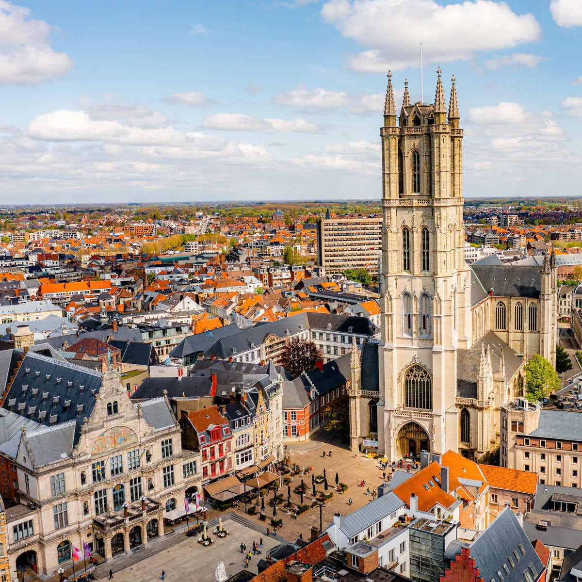 Église Saint-Nicolas à Gand, Belgique