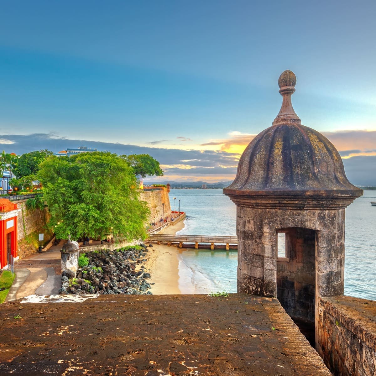 Murs fortifiés du vieux San Juan, Porto Rico
