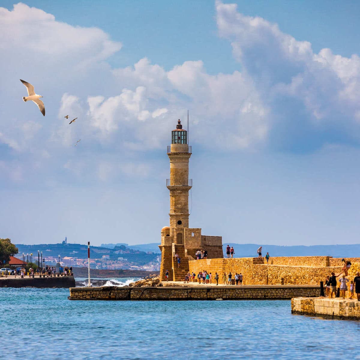 Phare historique de La Canée, Crète, Grèce