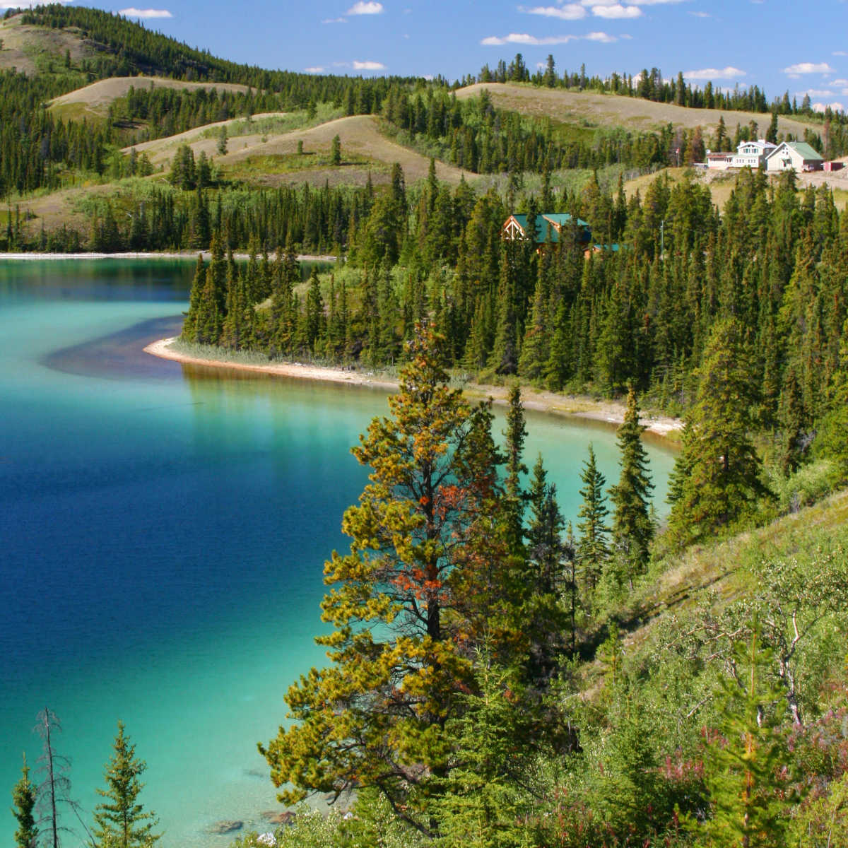 Lac glaciaire en Alaska