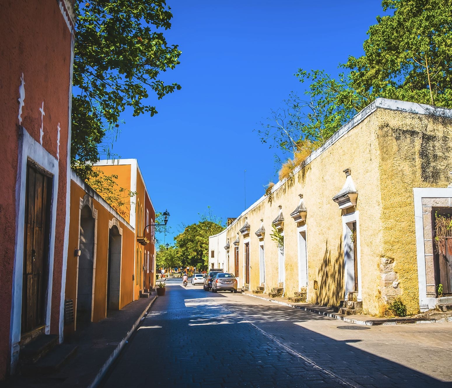 Rue de Valladolid au Mexique