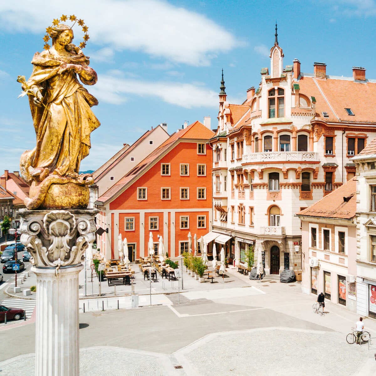 Vieille ville de Maribor en Slovénie