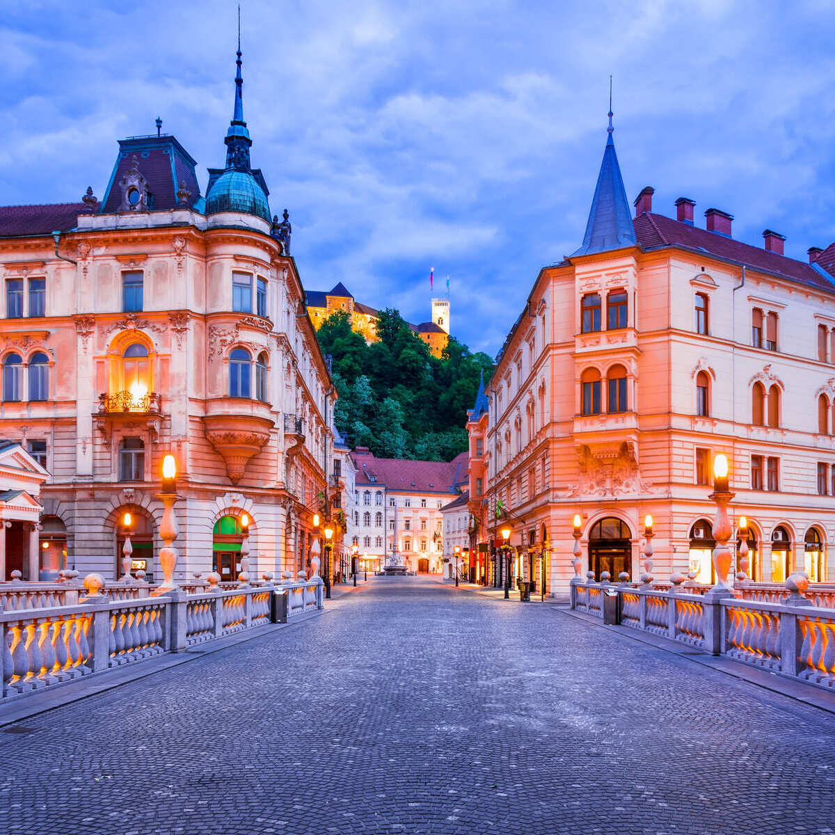 Vieille ville de Ljubljana, Slovénie