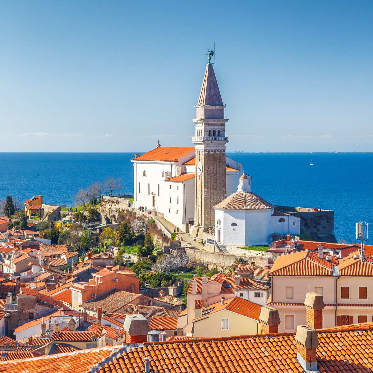 Ville balnéaire adriatique de Piran, Slovénie