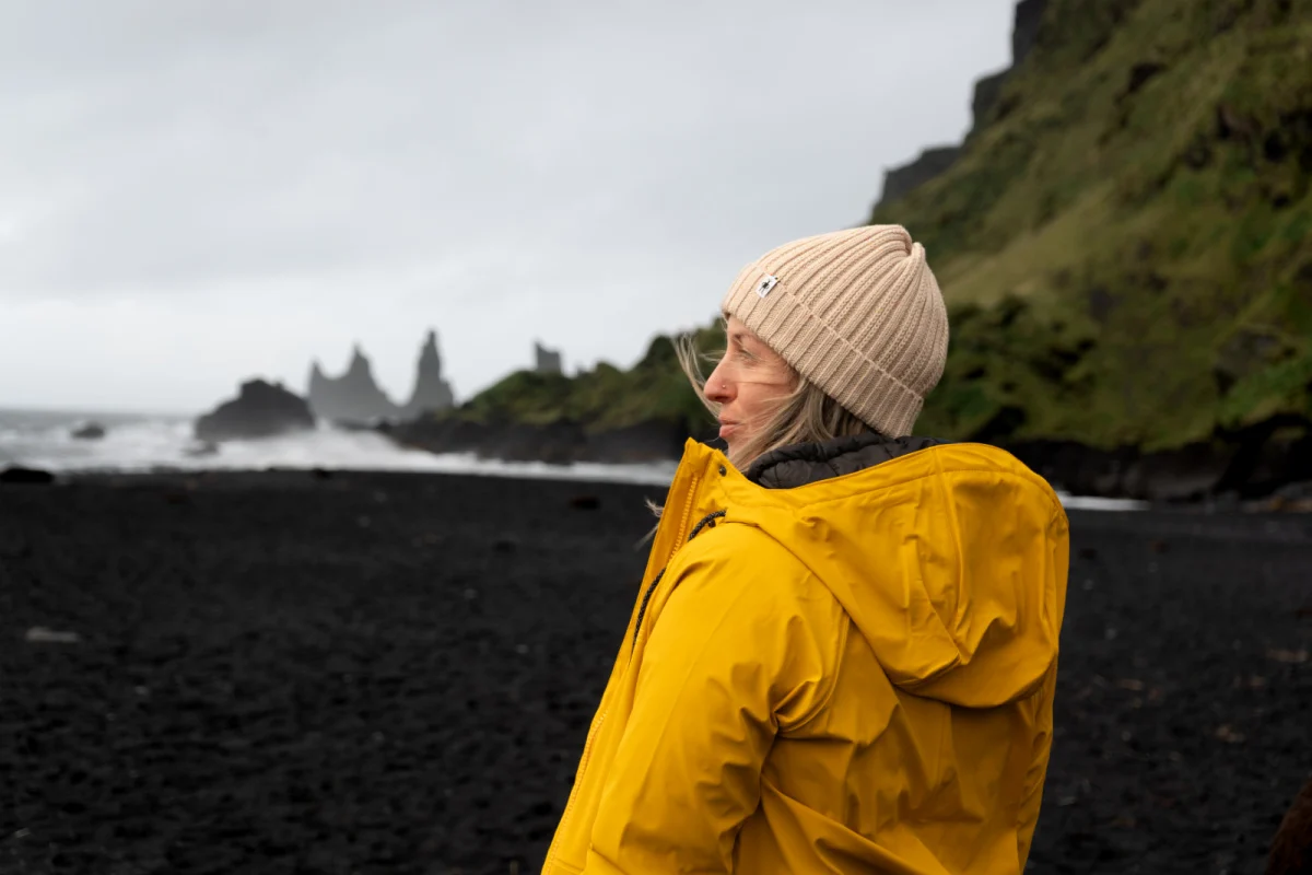 Femme en Islande