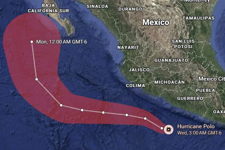 L’ambassade américaine émet une alerte urgente alors que l’ouragan Polo de catégorie 5 menace les destinations populaires du Mexique