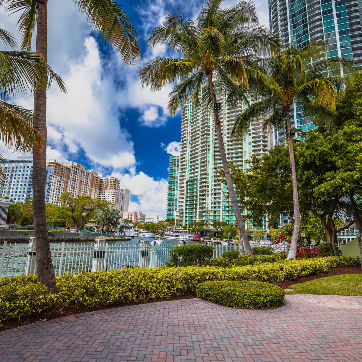 Imposants gratte-ciel à Fort Lauderdale
