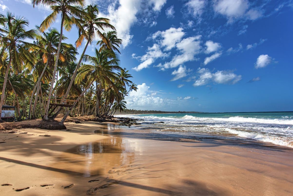 Plage de sable de Goden