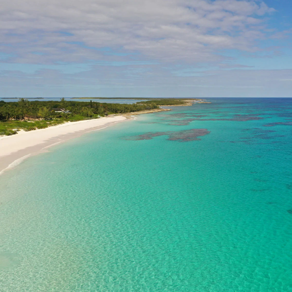 Harbour Island, côte des Bahamas