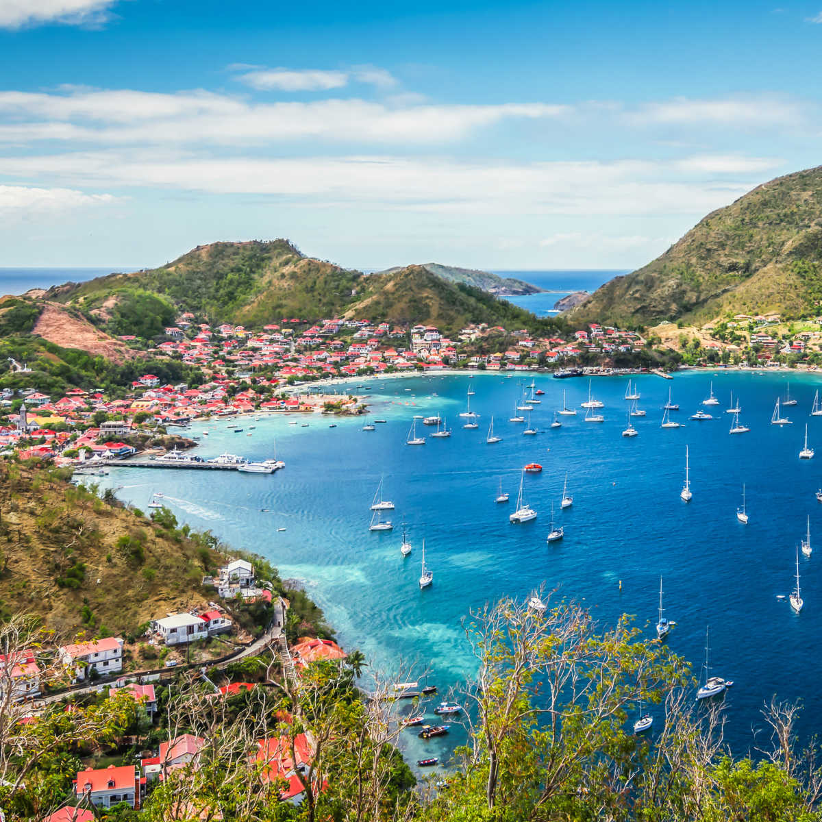 Vue de Terre de Haut, Guadeloupe