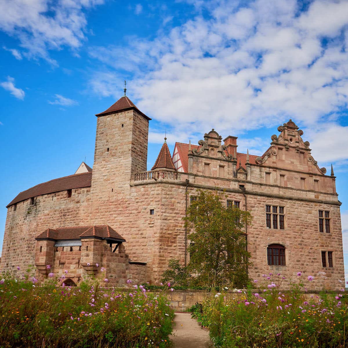 Château de Cadolzburg en Bavière, Allemagne