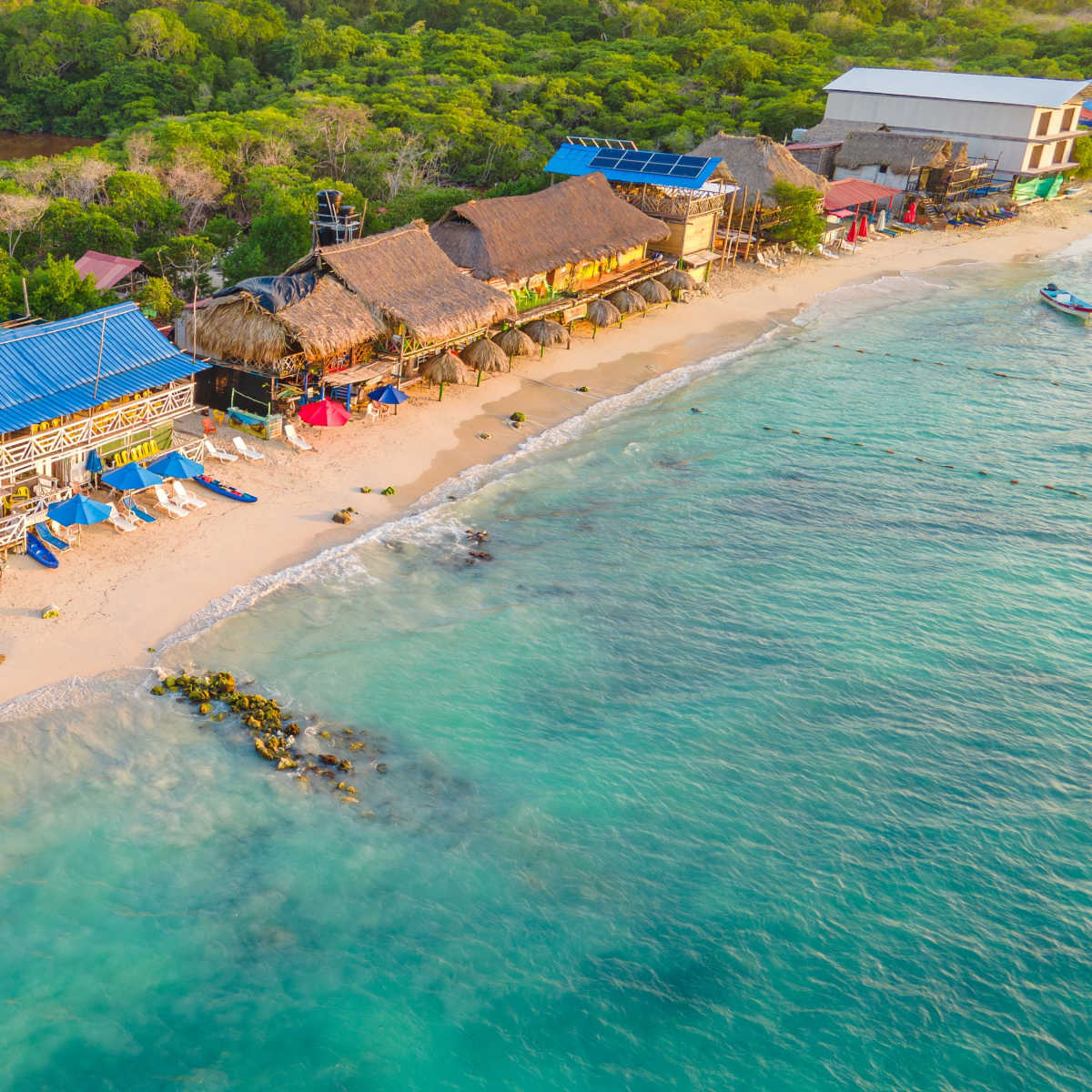 Playa-Blanca-Carthagène-Colombie