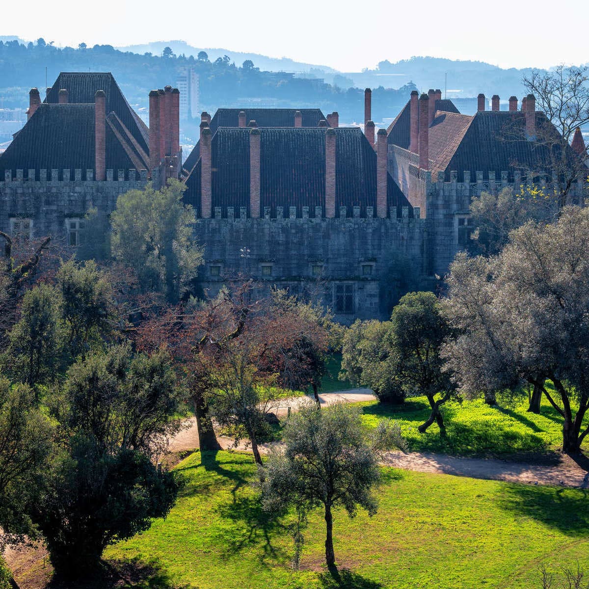 Palais des Grands-Ducs de Bragança à Guimaraes, Portugal