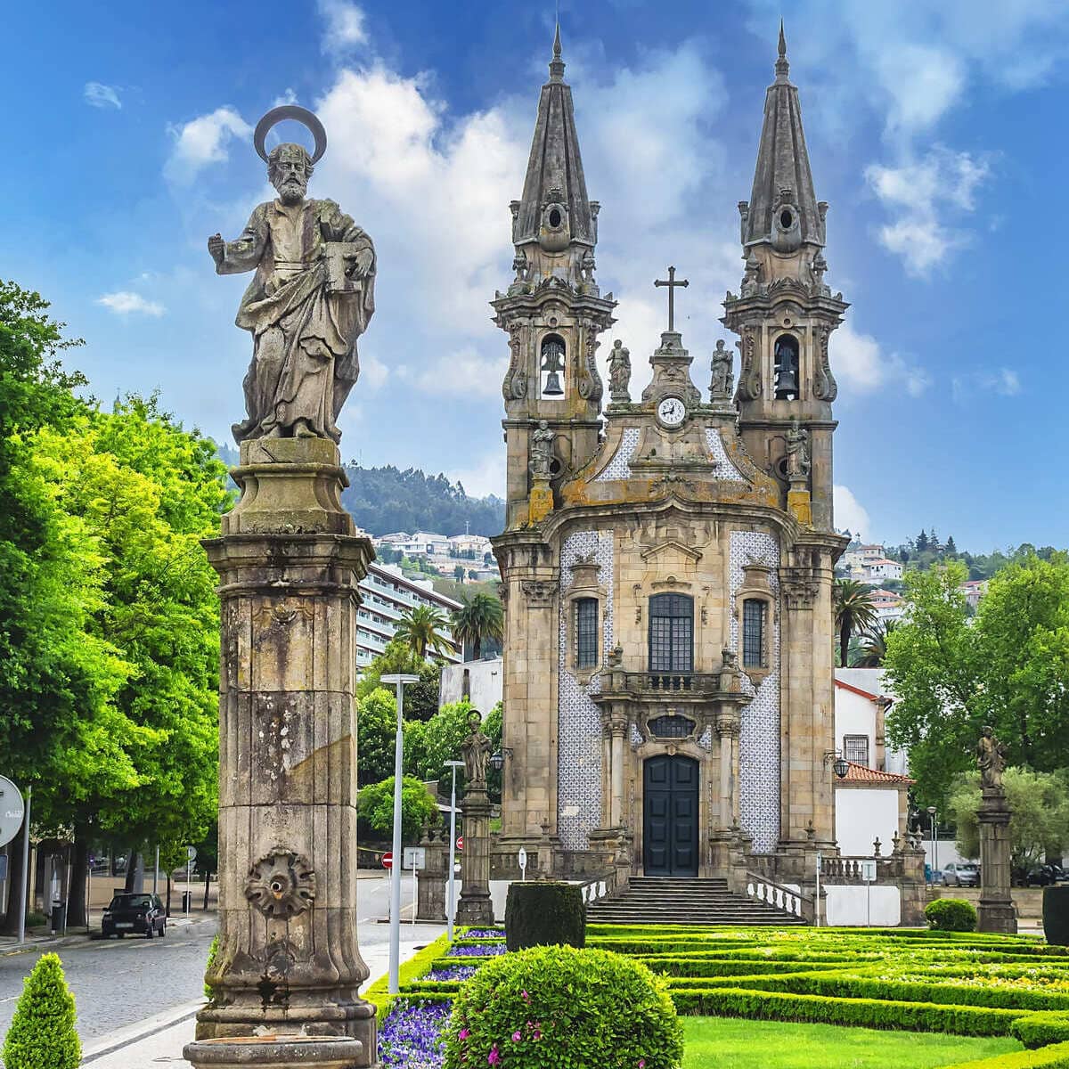 Église baroque de Guimaraes, Portugal