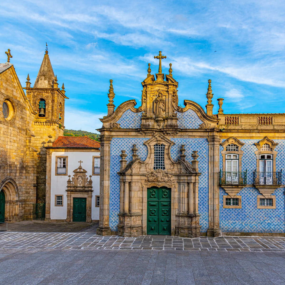 Bâtiments historiques à Guimaraes, Portugal