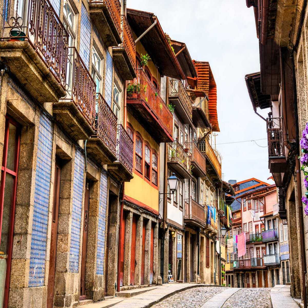 Rue Médiévale De Guimaraes, Portugal