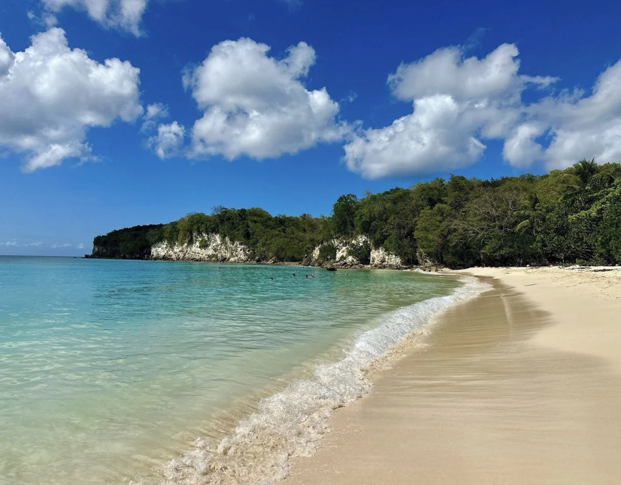 Plage du Vieux Fort, paysage de plage océan