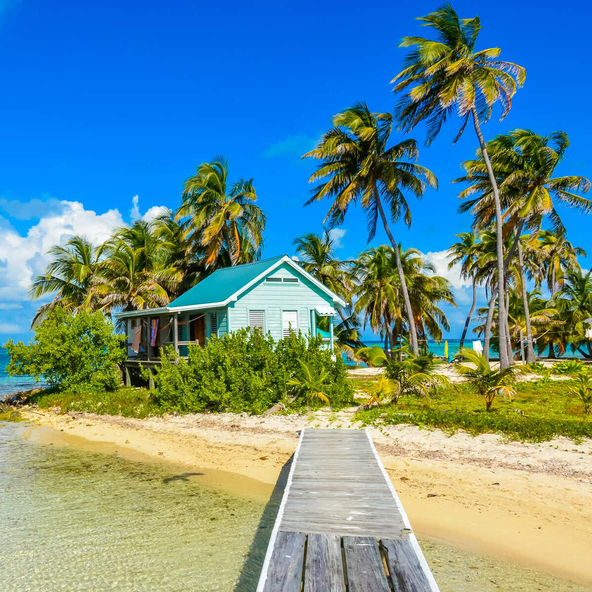 Île Caye Caulker au Belize