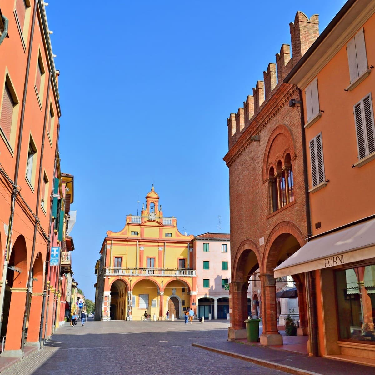 Centro Storico à Ferrare, Italie